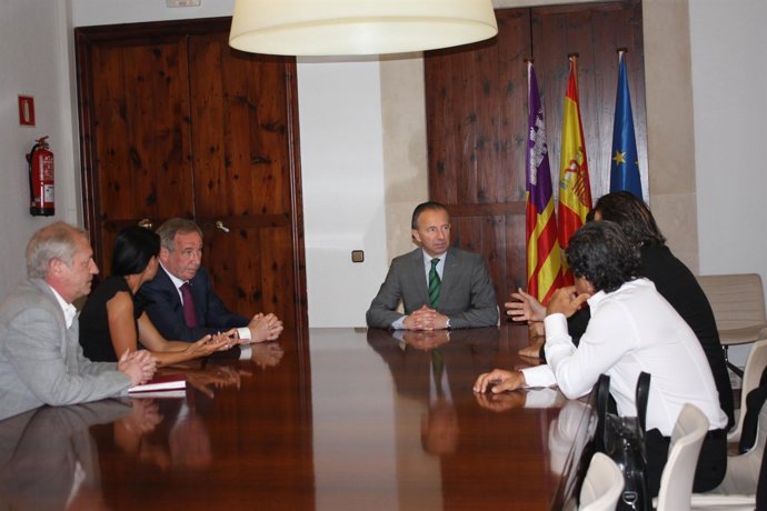 Delgado con la federación rusa de tenis