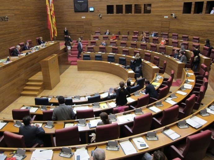 Diputados en el pleno de este miércoles
