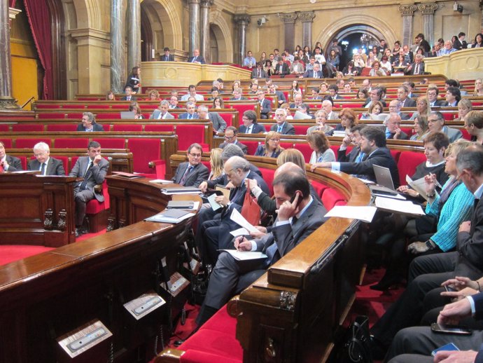 Pleno del Parlament