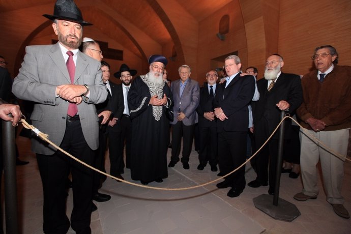El gran Rabino Sefardita de Israel visita la Sinagoga de Lorca
