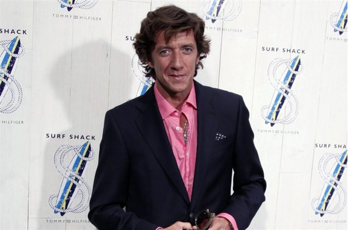 Nicolás Vallejo- Nágera en la presentación de una edición limitada de Tommy Hilf