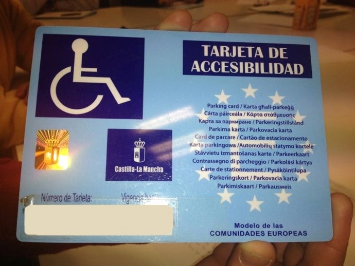 Tarjeta accesibilidad