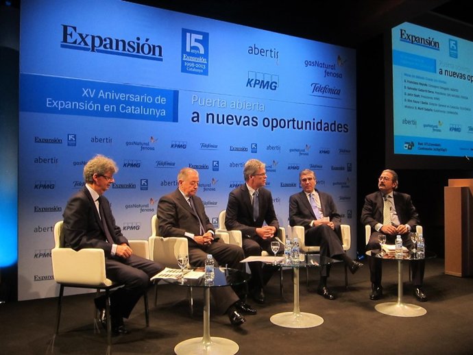 J.Scott, S.Gabarró, M.Saballs, F.Reynés y K.Faura 