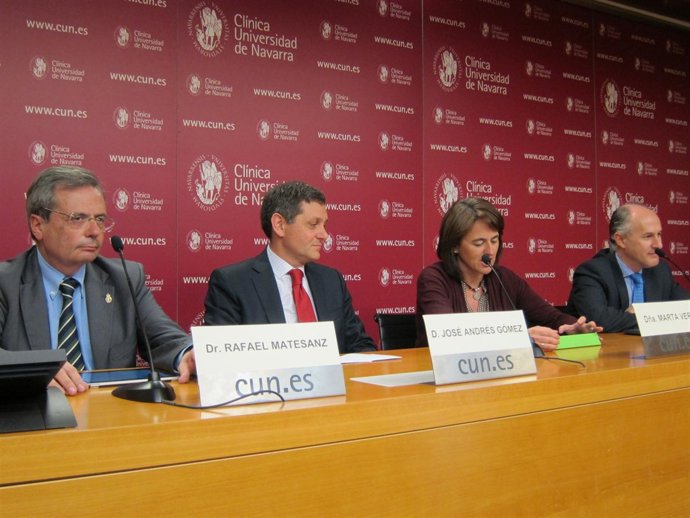 Rafael Matesanz, José Andrés Gómez, Marta Vera, y Nicolás García.