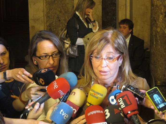 La consellera Irene Rigau, en el Parlament