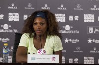 Serena Williams: "Anabel Medina es muy buena en tierra, será un partido difícil"