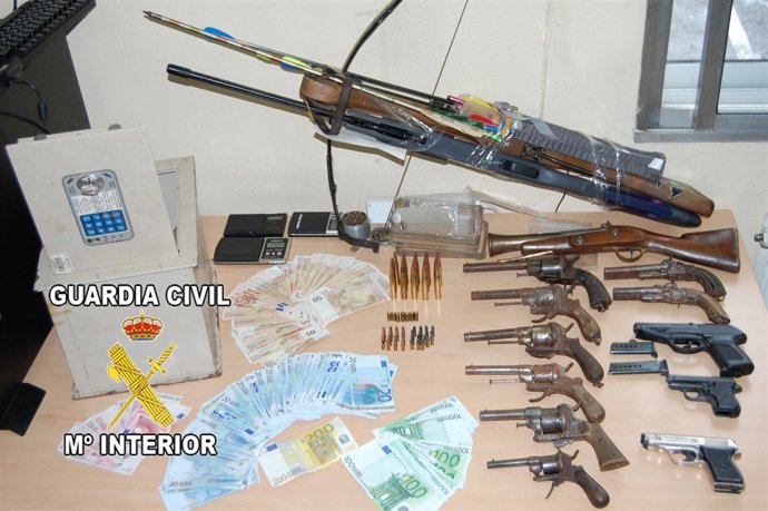 Armas y drogas de Salceda