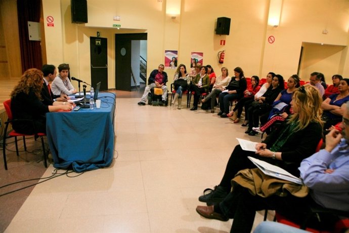 Un momento de la charla