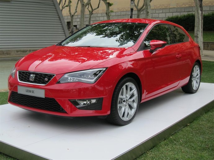 Seat León SC en el Salón del Automóvil de Barcelona 2013