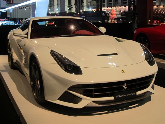 Ferrari F12 berlinetta en el Salón del Automóvil de Barcelona