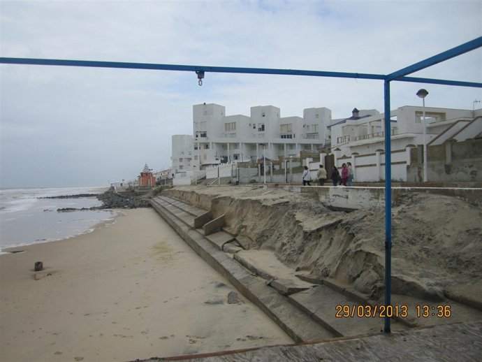 Estado de la playa de Matalascañas. 