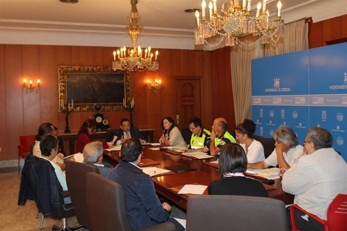 Comisión de Venta Ambulante en el Ayuntamiento de Córdoba