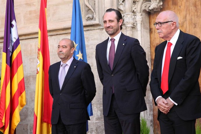 Antoni Gómez, José Ramón Bauzá y Pedro Pablo Marrero