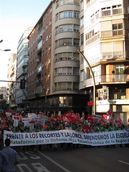 Imagen de la cabecera de la manifestación