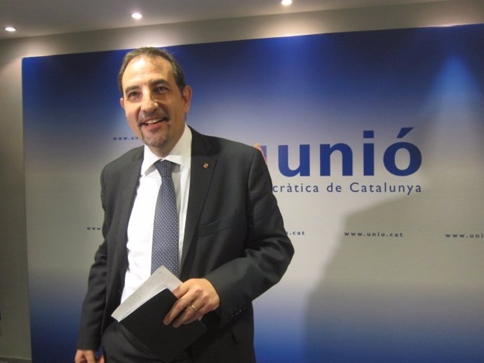 El presidente del Consell Nacional de UDC, Ramon Espadaler