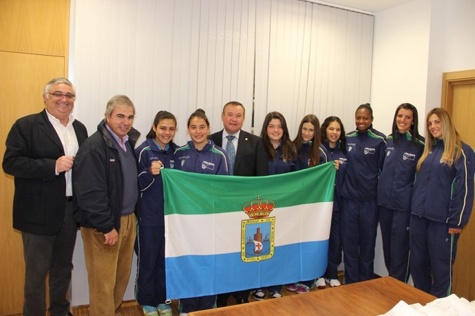 Jugadoras de voleibol de Laredo 