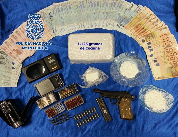 Objetos intervenidos operación Castellanón