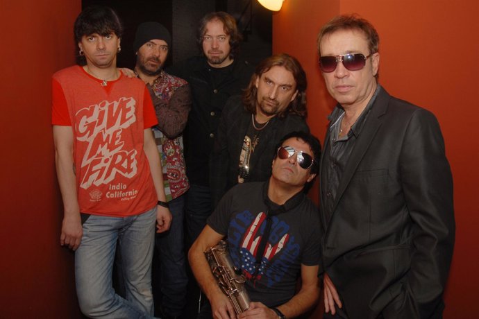 La actual formación de Nacha Pop