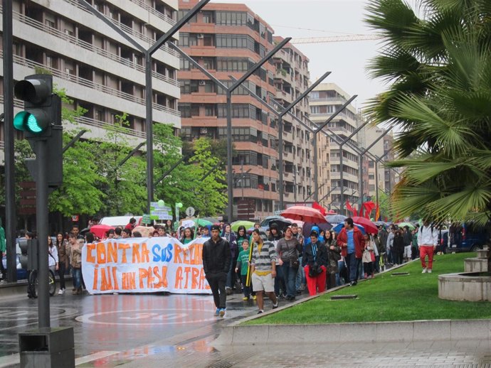 Manifestación contra la LOMCE
