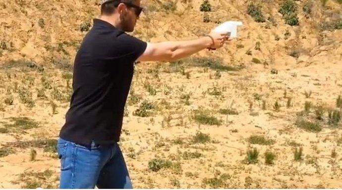 La primera pistola hecho con una impresora en 3d funciona
