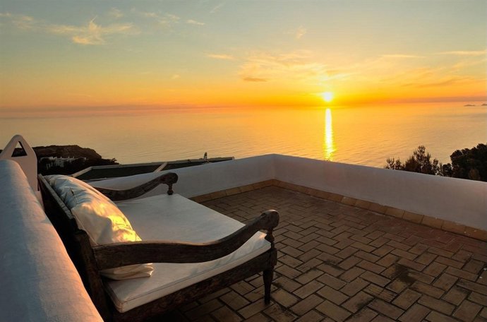 Casa en ibiza en la que se alojan los participantes del sorteo Ron Brugal