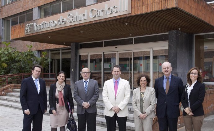 Domingo Mérida, Mónica Ausejo, Dr. Jose María Aguado, Dr. Oscar Zaragoza, Dra. J