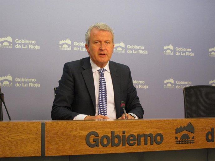 Emilio del Río, portavoz del Gobierno riojano