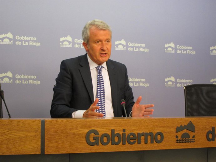 Emilio del Río, portavoz del Gobierno riojano