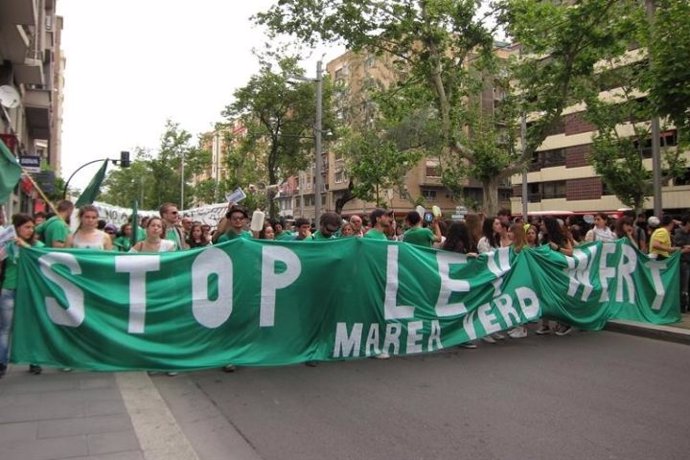 España sale a la calle contra la 'ley Wert'