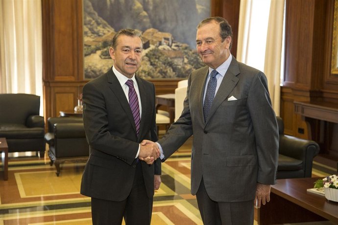 Paulino Rivero y José Núñez