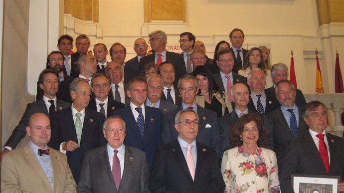 La alcaldesa de Madrid, Ana Botella, y Alejandro Blanco