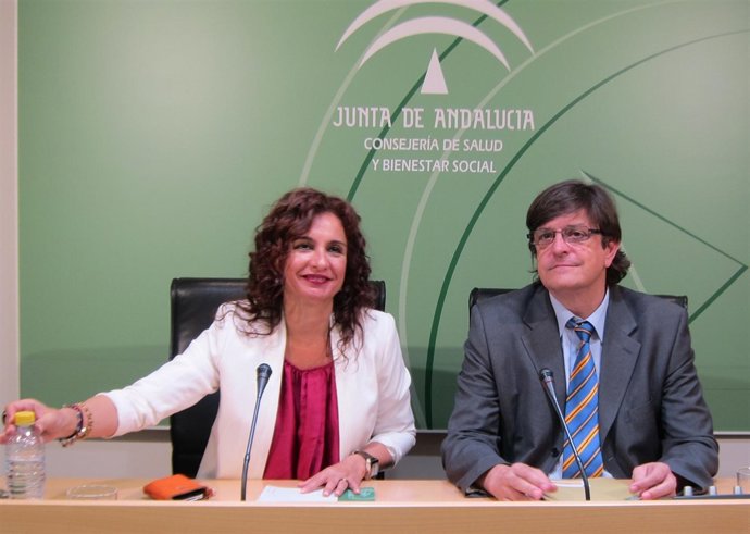 María Jesús Montero y José Luis Gutiérrez