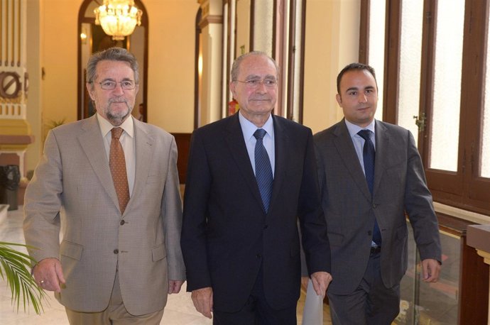 Diego Maldonado, Francisco de la Torre y Mario Cortés        