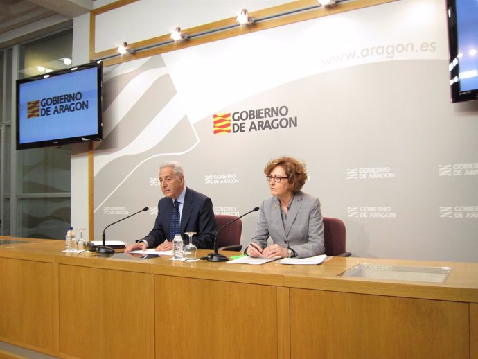 Lobón y Molinero han presentado este viernes el borrador del nuevo plan GIRA