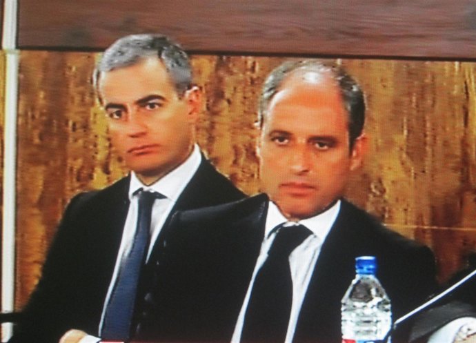 Costa Y Camps Tras La Lectura Del Veredicto