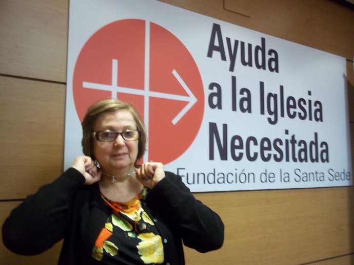 Nadia Eweida en Ayuda a la Iglesia Necesitada