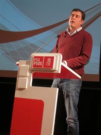 Besteiro ve "muy positivo" el apoyo del presidente del PSdeG a su futura candidatura para liderar el partido