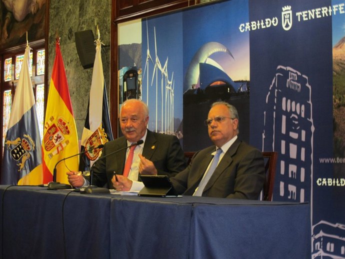 Melchior y Curbelo, en rueda de prensa