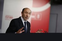 Rubalcaba arremete contra "alguien" en Bruselas que dice "no a todas las iniciativas de la oposición del sur de Europa"