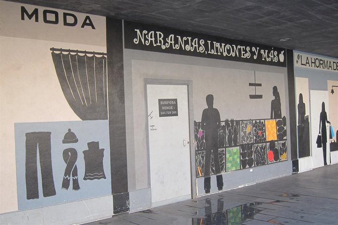 Locales comerciales vacíos