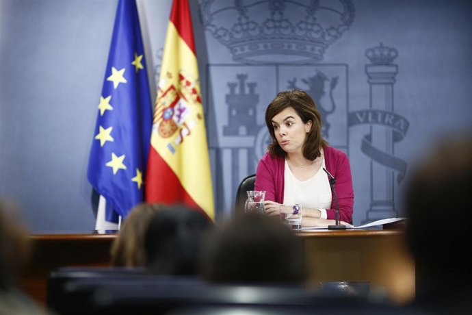 Sáenz de Santamaría tras el Consejo de Ministros