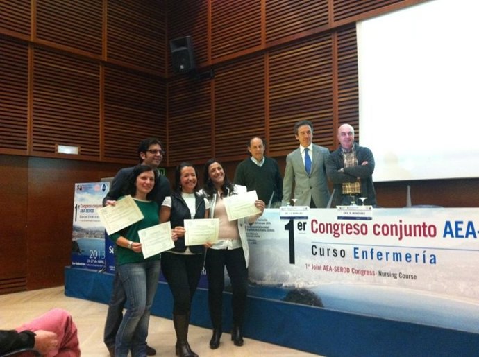 Entrega del premio al Hospital San Juan de Dios del Aljarafe