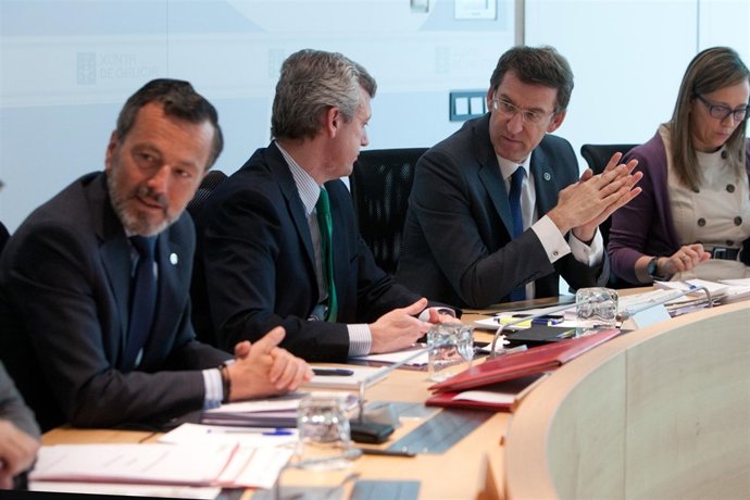 Reunión del Consello de la Xunta el 10 de mayo
