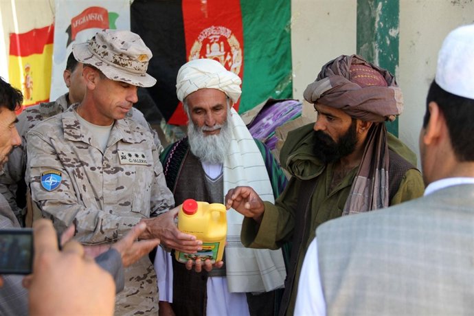 El jefe del contingente español en Badghis se despide