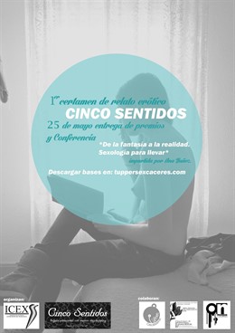 Cartel Del I Concurso De Relato Erótico De Cáceres