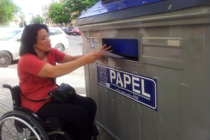 Contenedores para movilidad reducida 