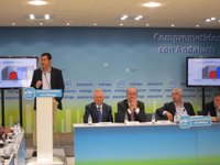 Moreno (PP) critica que la reacción de Griñán haya sido "alejarse" de Europa ante las dudas al decreto de vivienda