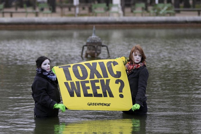 Protesta de Greenpeace