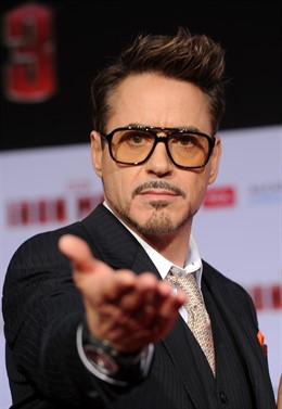 Robert Downey Jr.  Presenta Iron Man 3