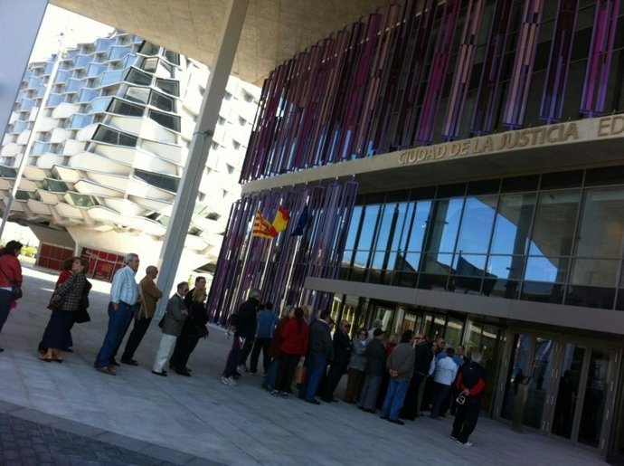 Más de 600 personas han visitado este sábado la Ciudad de la Justicia.